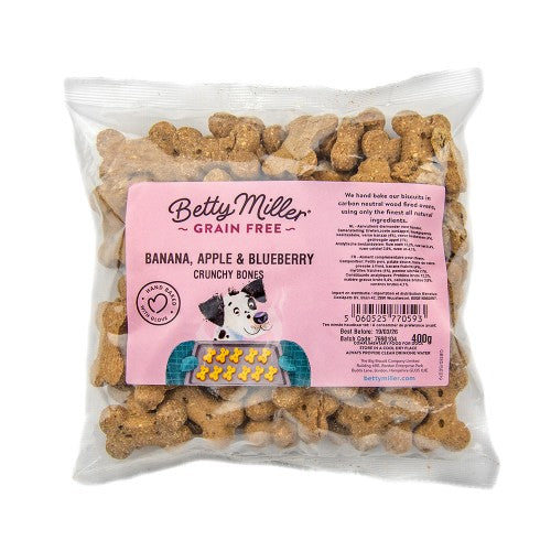 BETTY MILLER | Grain Free Banana, Apple & Blueberry Bones
