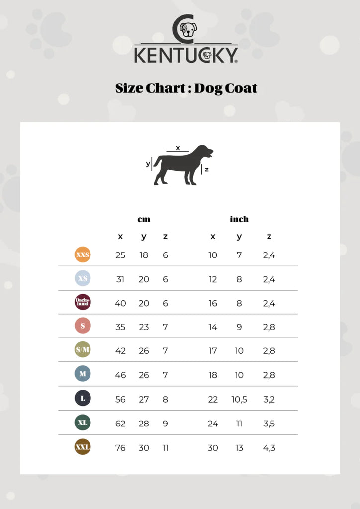 KENTUCKY DOGWEAR | Waterproof Dog Coat - Olijfgroen