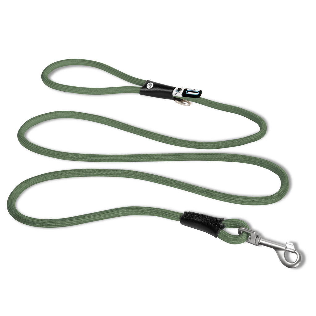 CURLI | Stretch Comfort Leash - Moss