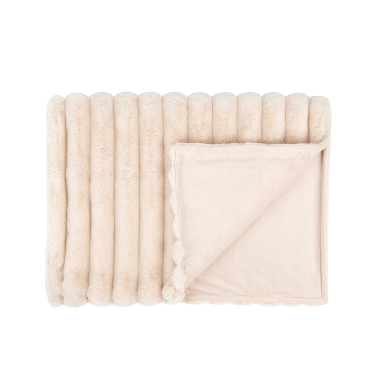 SCRUFFS | Aspen Blanket – Crème