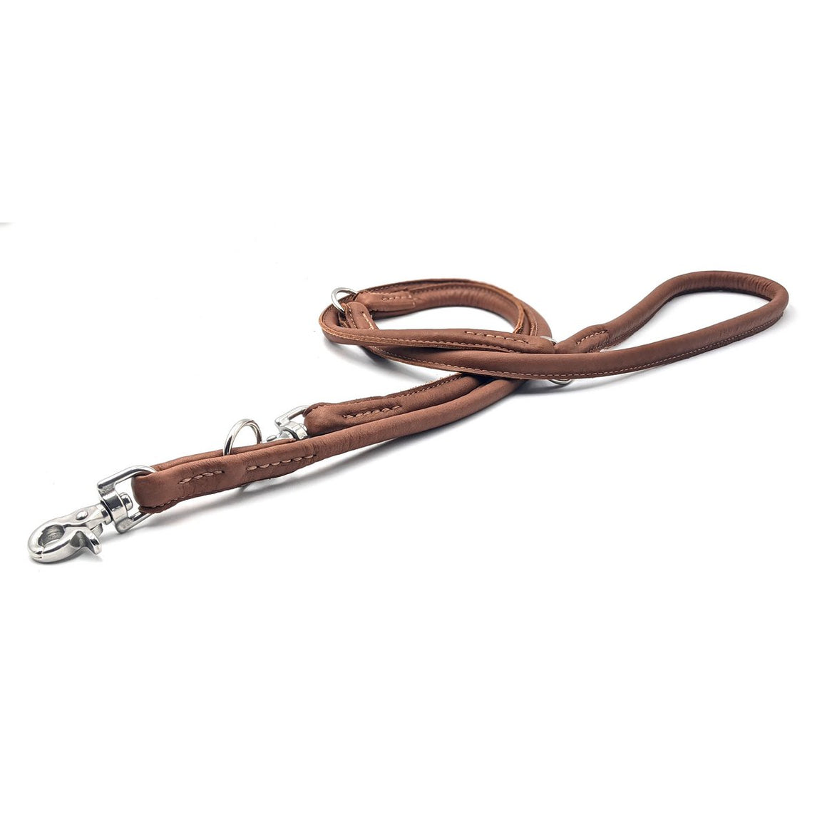 AMICI | Nappa Hondenriem - Cognac