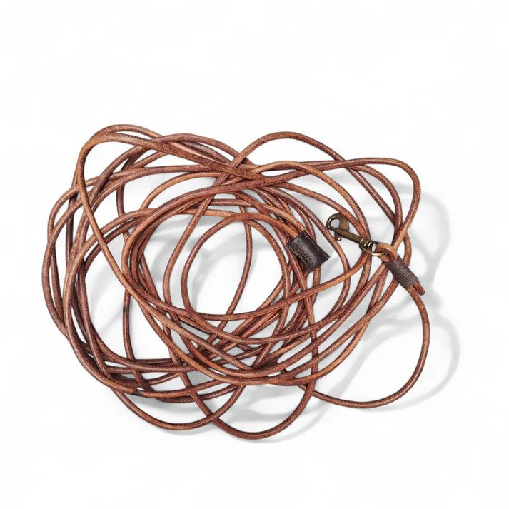 DRIFT | Leren Sleeplijn - Bruin