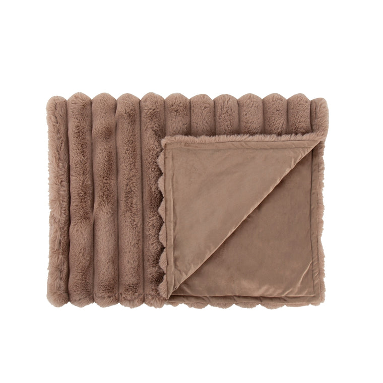 SCRUFFS | Aspen Blanket – Taupe