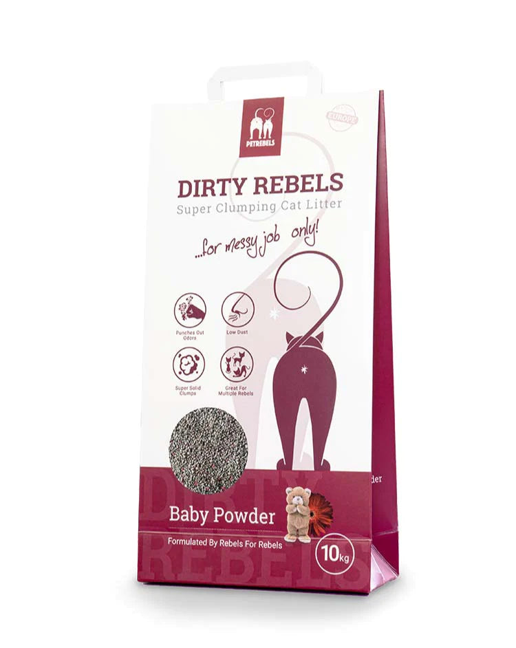 DIRTY REBELS | Kattenbakvulling - Babypowder