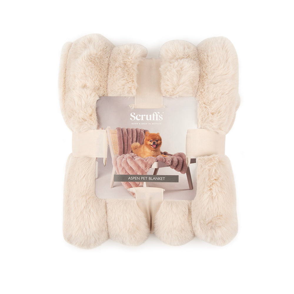 SCRUFFS | Aspen Blanket – Crème