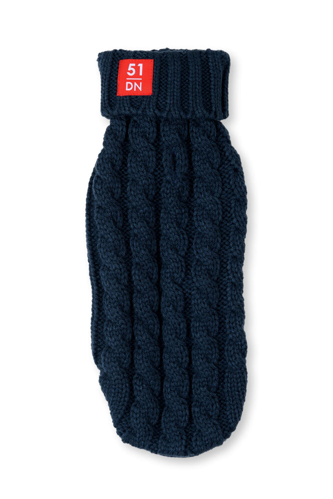 51DN | Cable Sweater Cosy - Midnight Blue