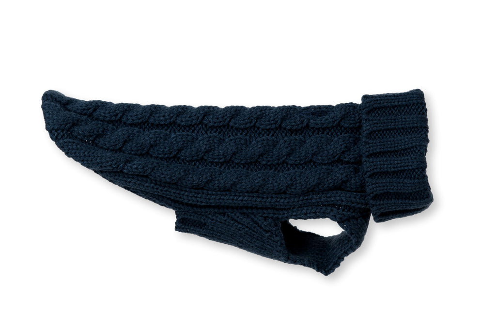 51DN | Cable Sweater Cosy - Midnight Blue