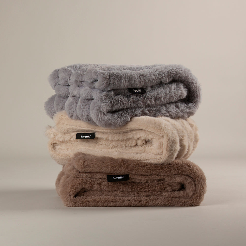 SCRUFFS | Aspen Blanket – Crème