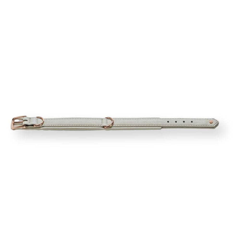 AMICI | Nappa Halsband - Lichtgrijs