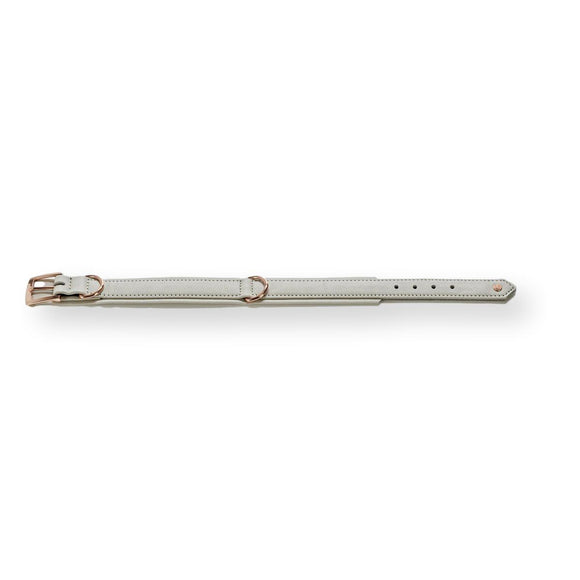 AMICI | Nappa Halsband - Lichtgrijs