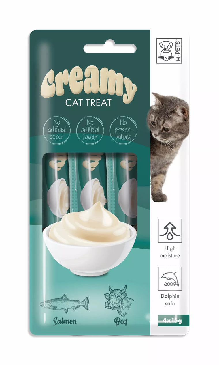 M-PETS | Creamy Cat Treat - Zalm & Rund