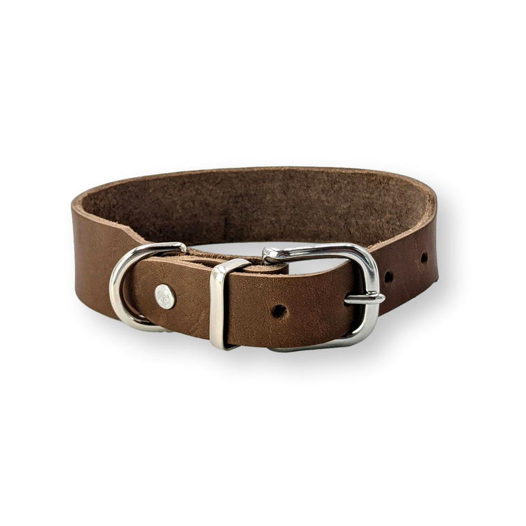 GIRO | Leren Halsband - Mokka