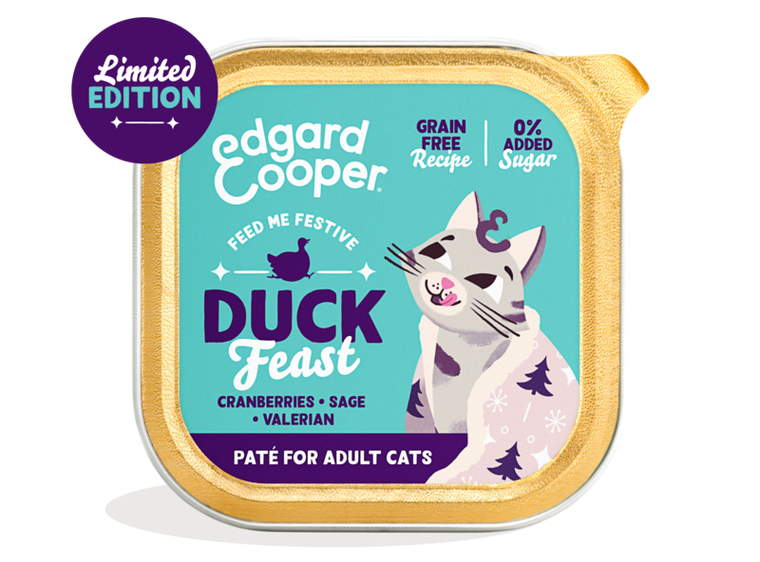 EDGARD & COOPER | Adult Cat - Feestelijke Eend - Paté