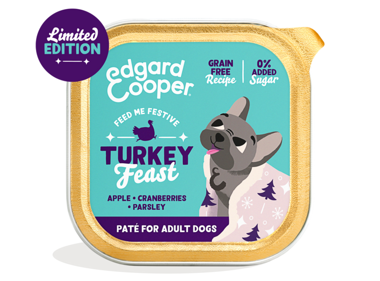 EDGARD & COOPER | Adult Dog - Feestelijke Kalkoen - Paté