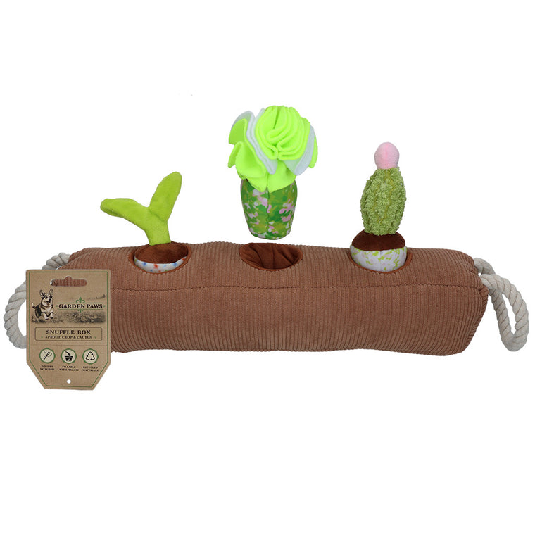 GARDEN PAWS | Snuffle Box Sprout, Crop & Cactus