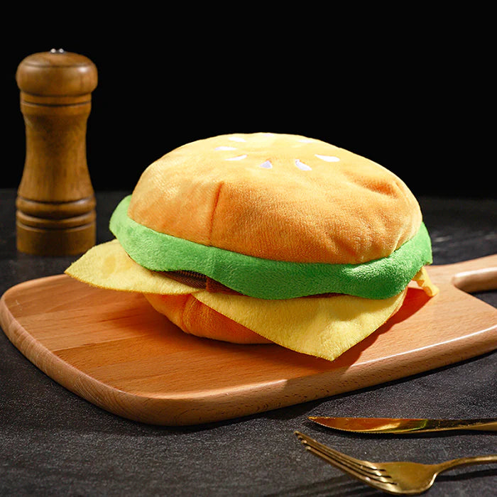 HUGSMART | Pooch Pouch - Cheeseburger Backpack