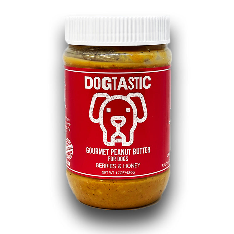SODAPUP | Dogtastic Gourmet Peanut Butter - Berries & Honey