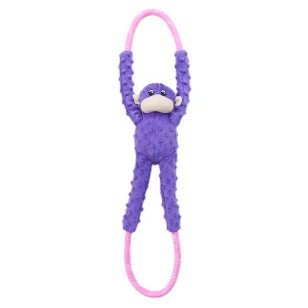 ZIPPYPAWS | Rope Tugz - Purple Monkey
