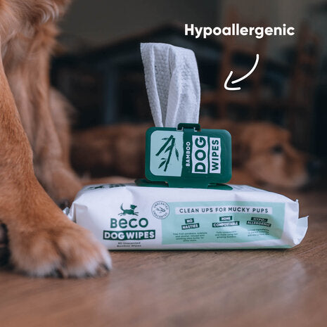 BECO PETS | Bamboo Dog Wipes - Unscented