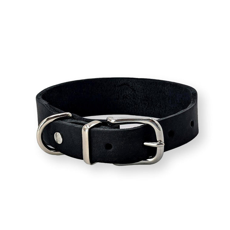 GIRO | Leren Halsband - Zwart