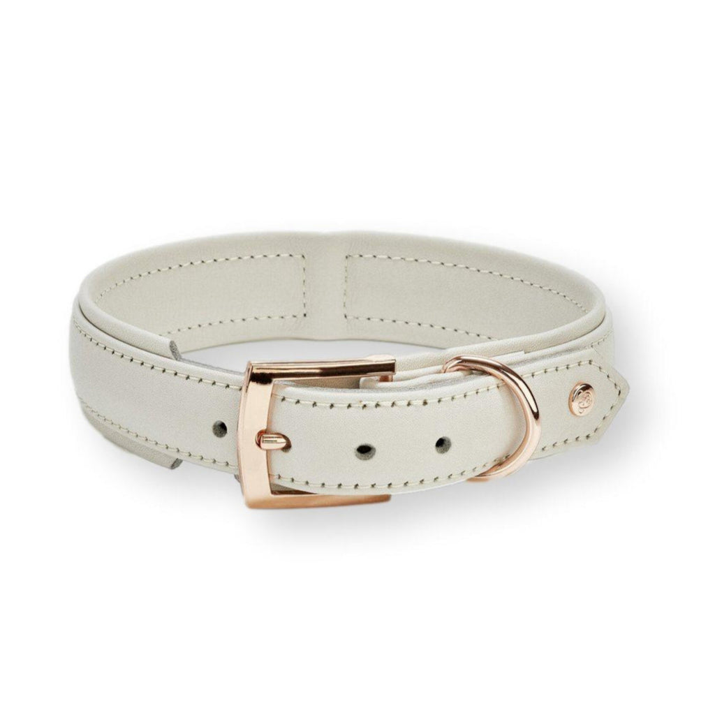 AMICI | Nappa Halsband - Lichtgrijs