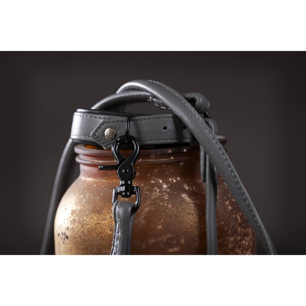 AMICI | Nappa Halsband - Antraciet