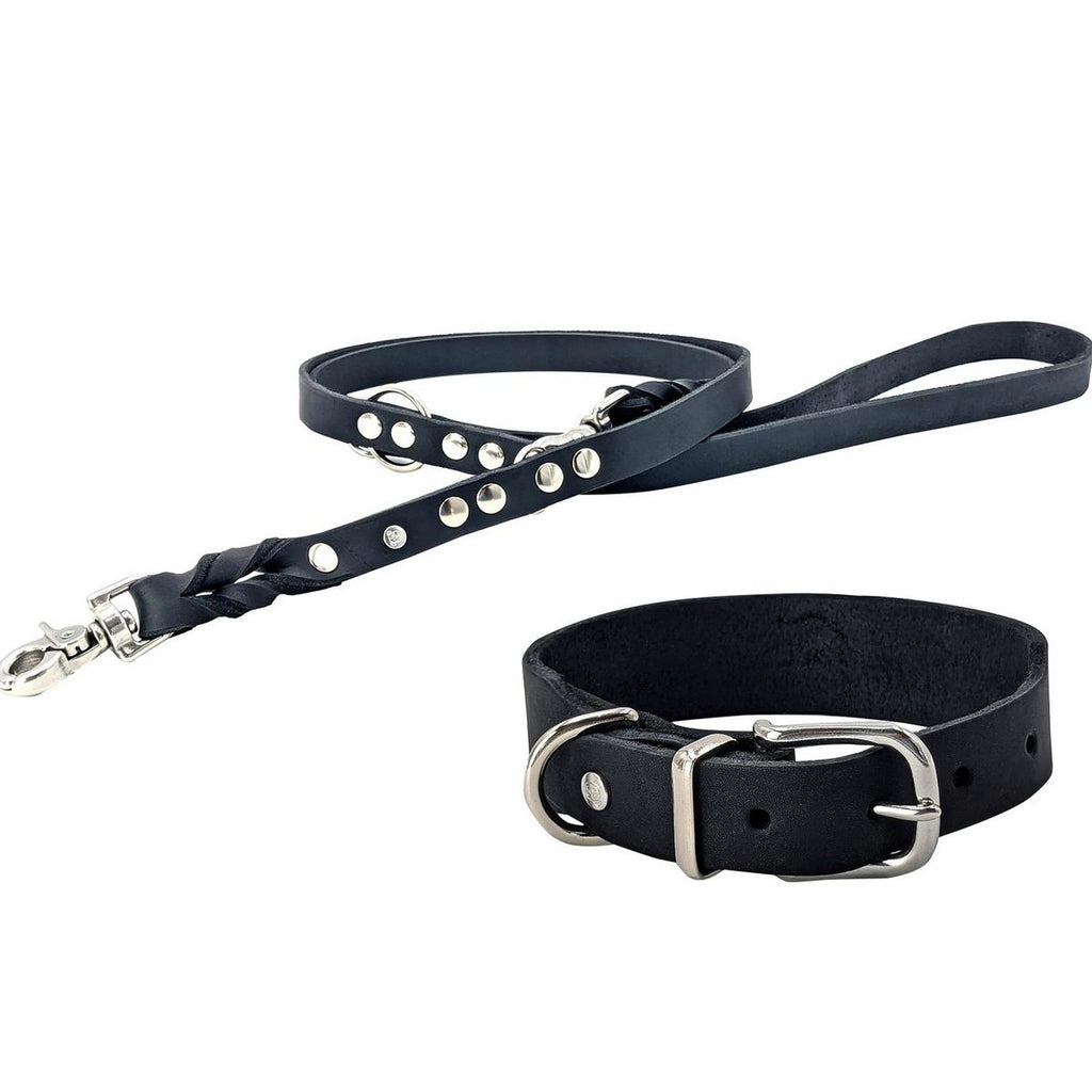 GIRO | Leren Halsband - Zwart