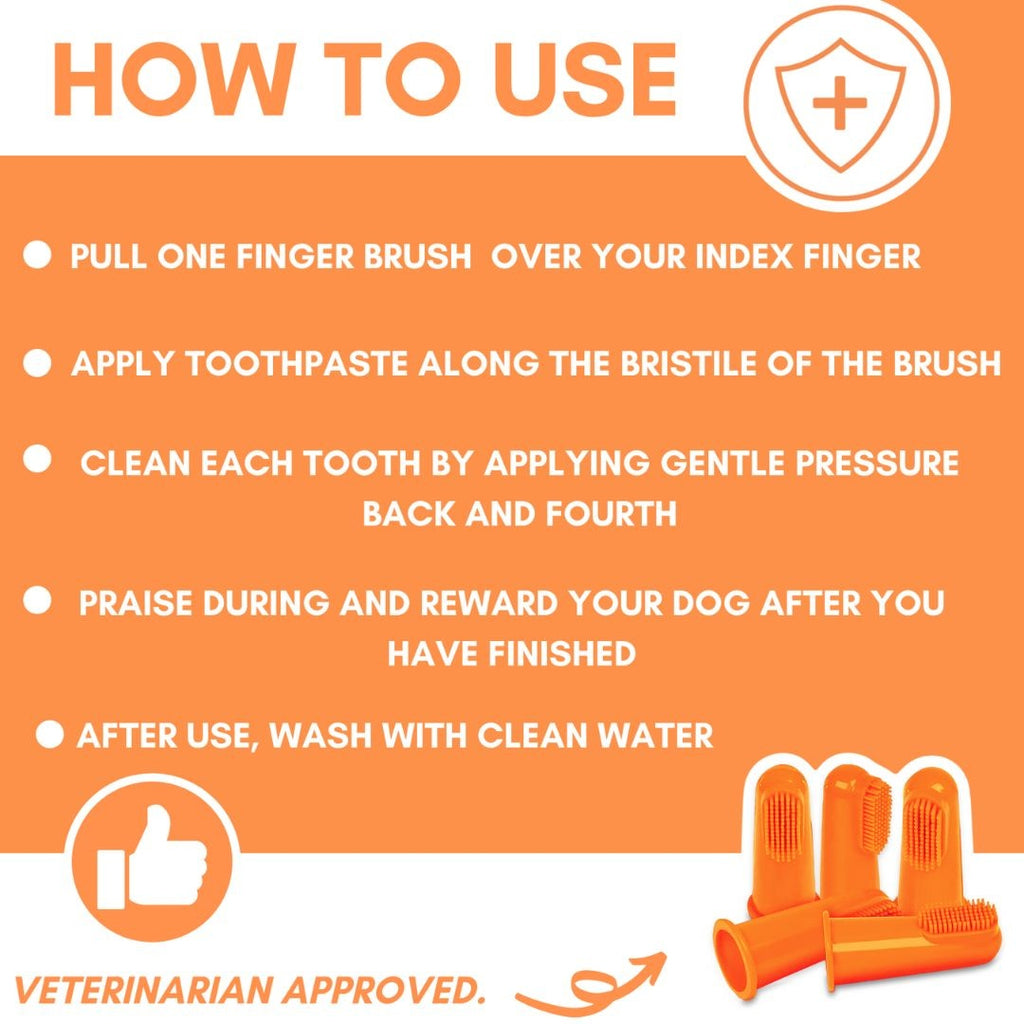 DOGSLIFE | Silicone Finger Toothbrushes