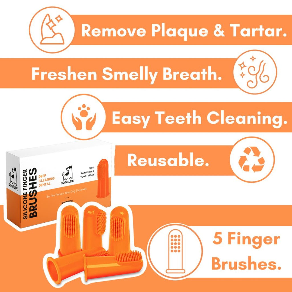 DOGSLIFE | Silicone Finger Toothbrushes