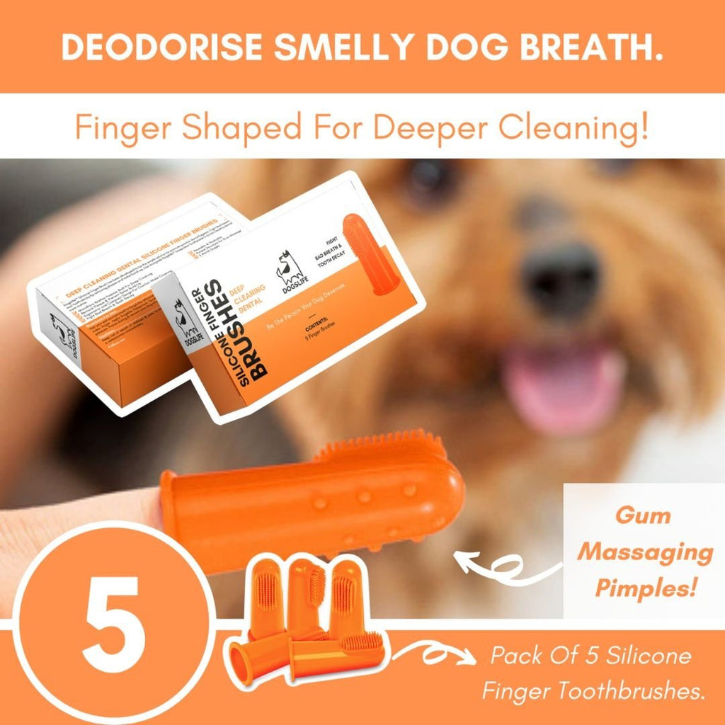 DOGSLIFE | Silicone Finger Toothbrushes