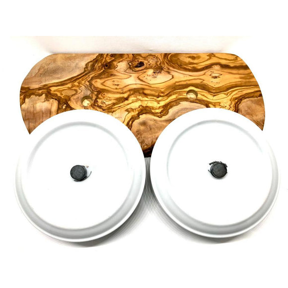 RUSTY | Olijfhout Voerstation