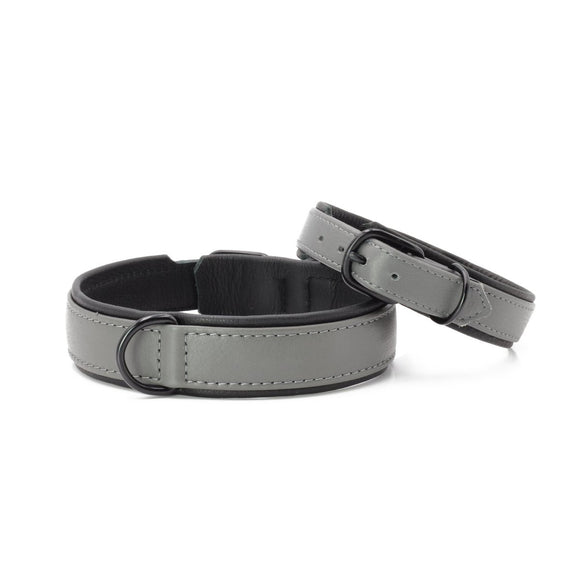 AMICI | Nappa Halsband - Antraciet