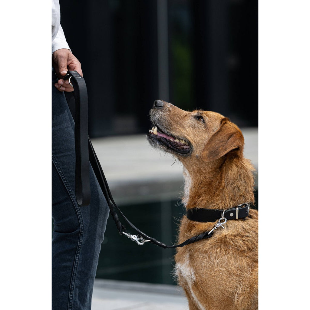 GIRO | Leren Halsband - Zwart