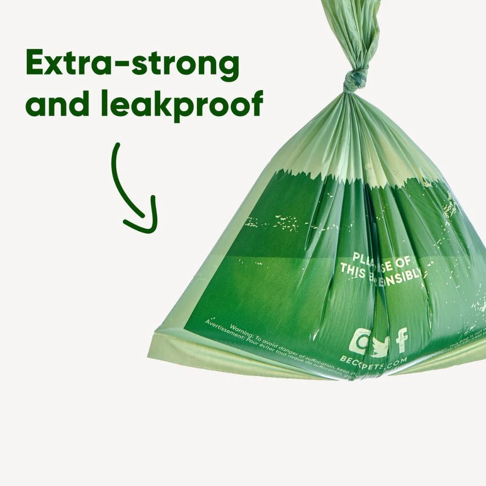BECO | Poop Bags Recycled - Fresh Mint Scent - Multipack