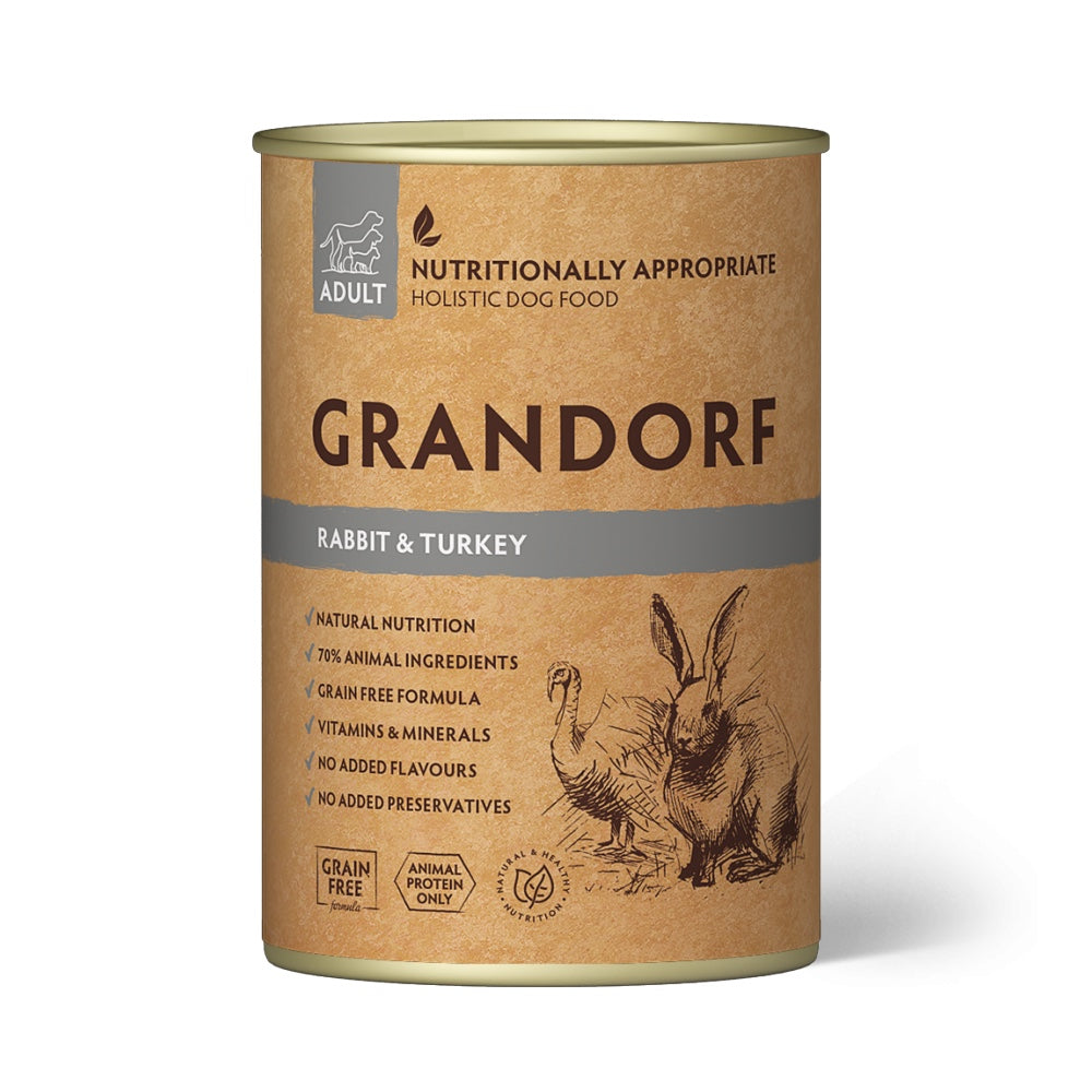 GRANDORF DOG | Adult - Rabbit & Turkey
