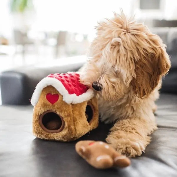 ZIPPYPAWS | Holiday Burrow - Gingerbread House