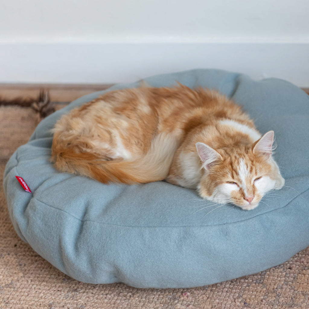 HOOPO | Donut Kattenbed - Blauwgrijs