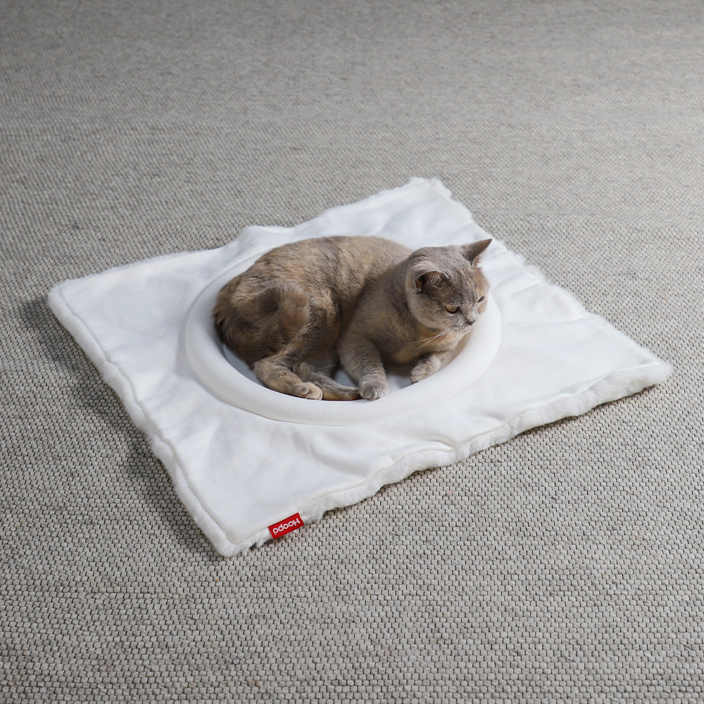 HOOPO | Flip Kattenbed - Wit