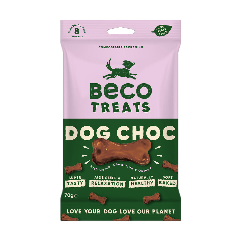 BECO TREATS | Dog Choc with Camomile & Quinoa