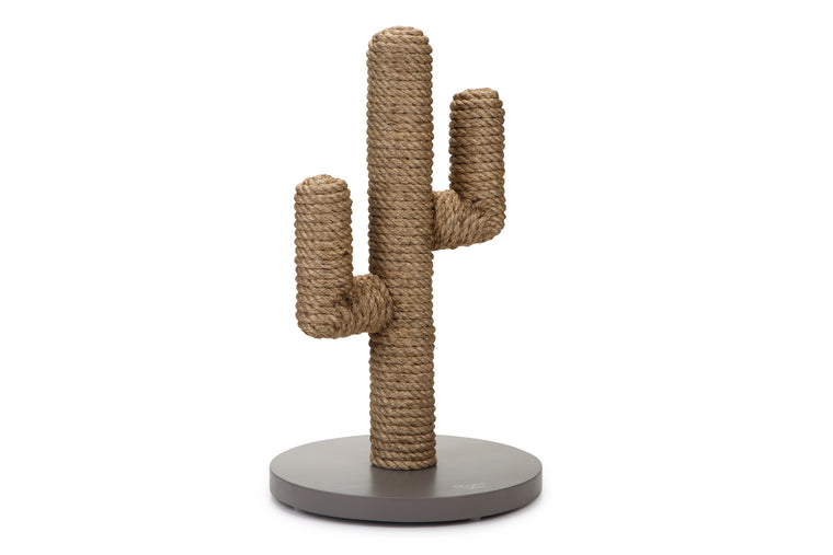 DESIGNED BY LOTTE | Houten Krabpaal Cactus - Taupe