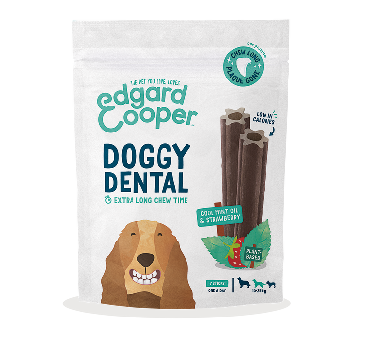 EDGARD & COOPER | Dental Doggy - Cool Mint Oil & Strawberry