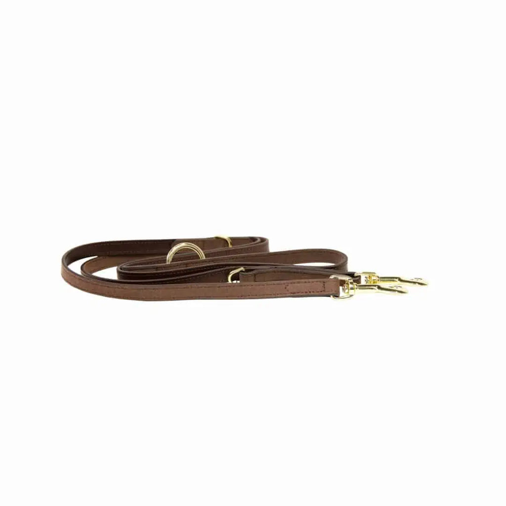 KENTUCKY DOGWEAR | Velvet Leather Leiband