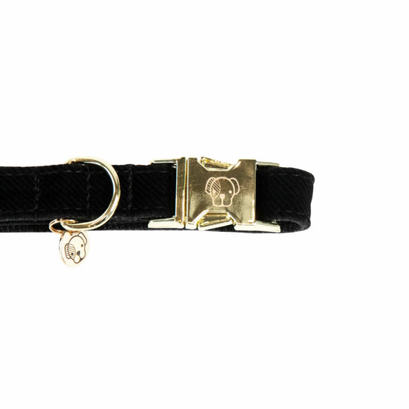 KENTUCKY DOGWEAR | Corduroy Halsband - Zwart