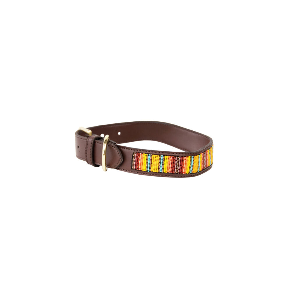 KENTUCKY DOGWEAR | Luxe Parels Halsband - Oranje