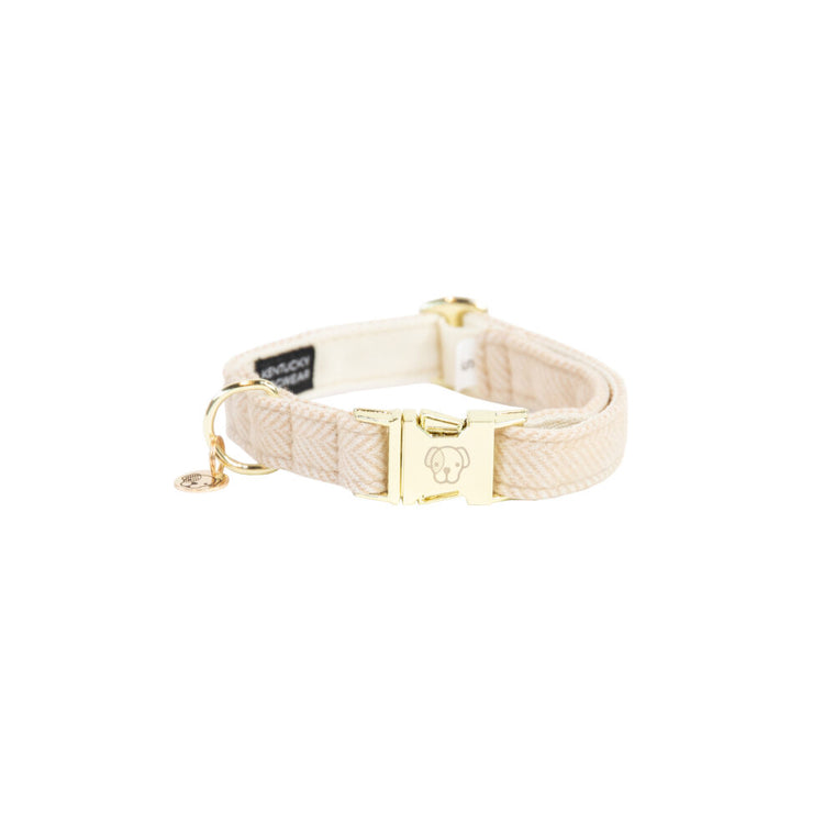 KENTUCKY DOGWEAR | Wool Halsband - Beige