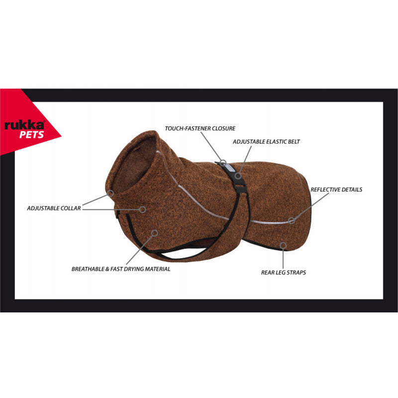 RUKKA PETS | Comfy Jacket - Brown