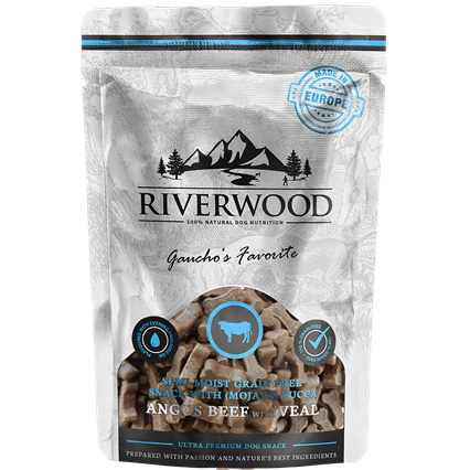 RIVERWOOD | Semi-Moist Snack - Angus Beef & Veal