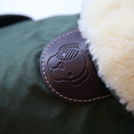 KENTUCKY DOGWEAR | Waterproof Dog Coat - Olijfgroen