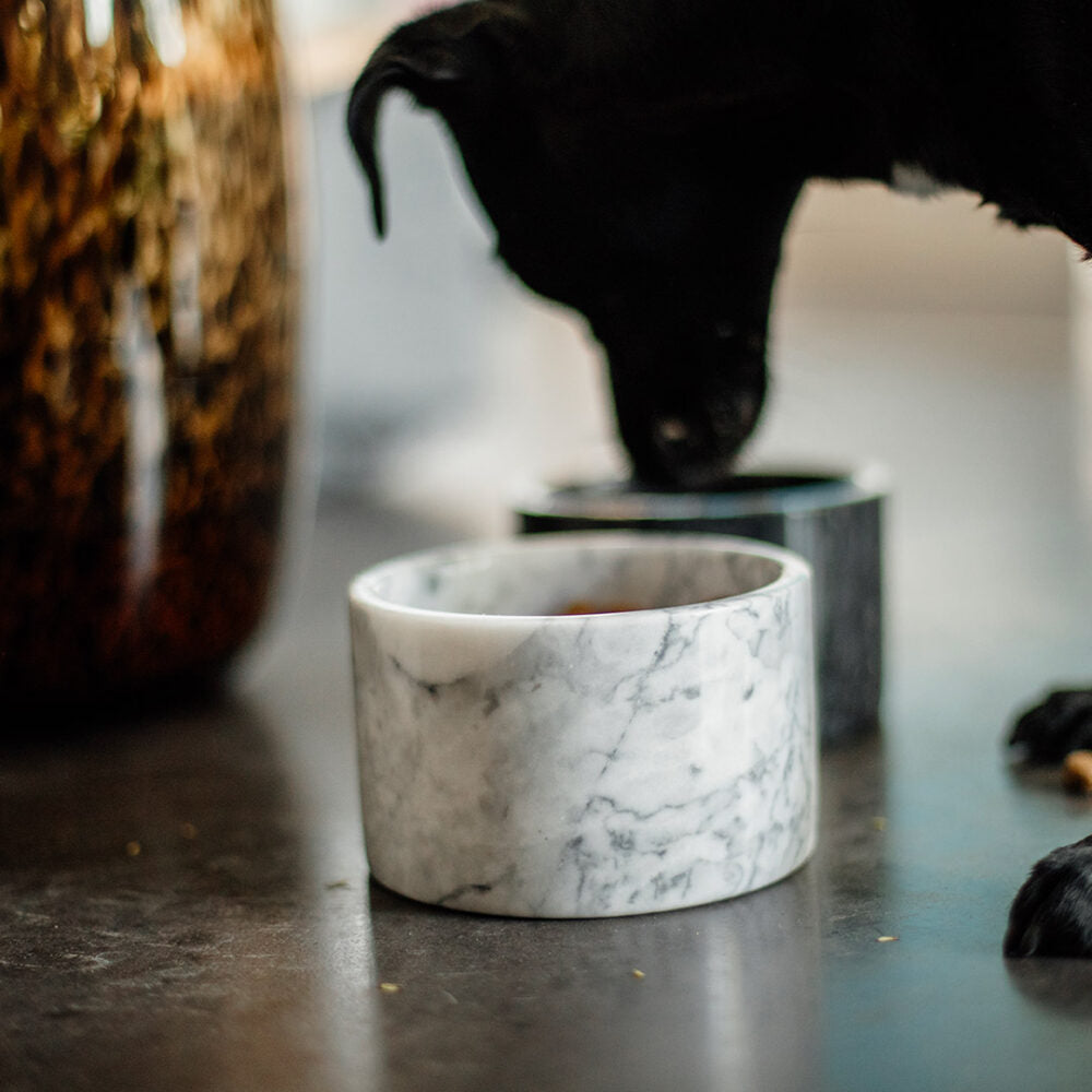 KENTUCKY DOGWEAR | Marble Dog Bowl - Grijs