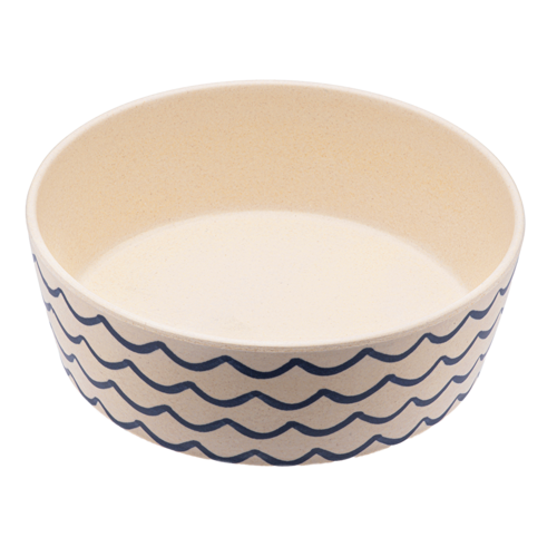 BECO PETS | Bamboo Bowl - Save the Waves